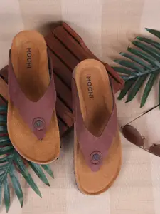 Mochi Men Leather Slip-On Comfort Sandals