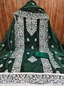 Peachmode Embroidered Unstitched Dress Material