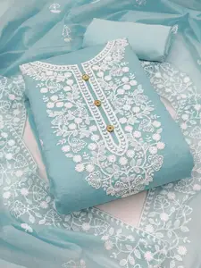 Peachmode Embroidered Unstitched Dress Material