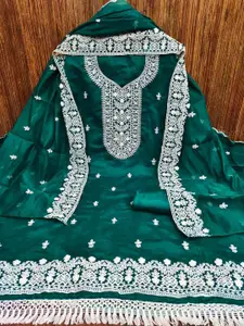 Peachmode Embroidered Unstitched Dress Material