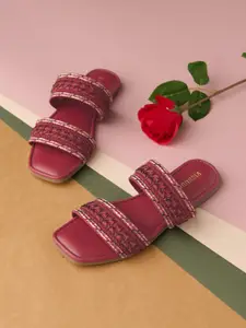 Vishudh Women Ethnic Open Toe Flats