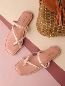 Vishudh Women Ethnic One Toe Flats