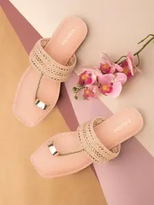 Vishudh Women Ethnic One Toe Flats