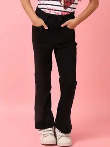 V-Mart Girls Low Distress Cotton Regular Fit Jeans