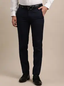 Turtle Men Tailored Mid-Rise Skinny Fit Trousers