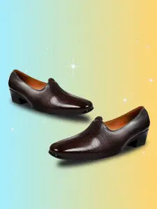 Bxxy Men Textured Slip-On Elevator Casual Shoes