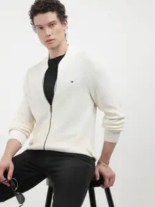 Tommy Hilfiger Men Solid Mock Collar Pullover