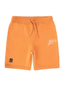 Alan Jones Boys Mid-Rise Knee Length Regular Shorts