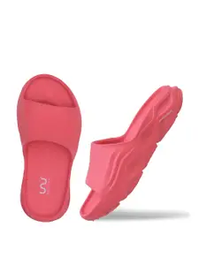 Doubleu Women Embellished Anti-Skid EVA Sliders