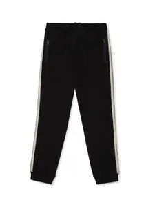 Alan Jones Boys Mid-Rise Joggers Track Pants