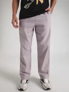Banana Club Men Mid-Rise Relaxed Regular Fit Trousers