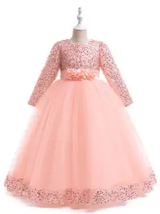 StyleCast x Revolte Embellished Applique Gown  Maxi Dress