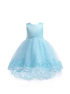 StyleCast x Revolte Embellished Applique Balloon Maxi Dress