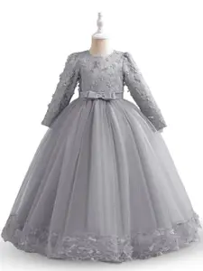 StyleCast x Revolte Girls Applique Fit & Flare Maxi Dress