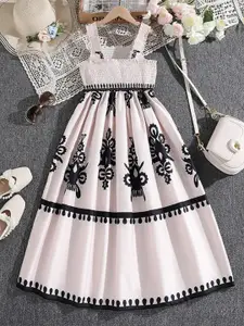 StyleCast x Revolte Floral Print Fit & Flare Dress