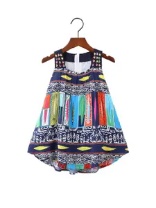 StyleCast x Revolte Print A-Line Dress