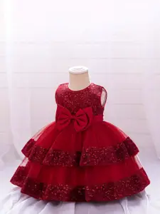 StyleCast x Revolte Girls Embellished Fit & Flare Dress