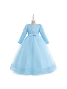 StyleCast x Revolte Applique Fit & Flare Gown Maxi Dress