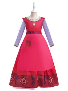 StyleCast x Revolte Long Sleeves Embellished Maxi Gown Dress