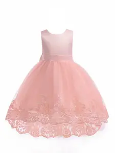 StyleCast x Revolte Applique Fit & Flare Maxi Dress