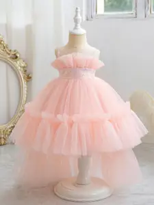 StyleCast x Revolte Girls Sequinned Fit & Flare Dress