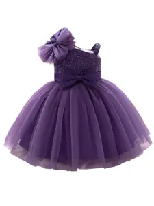 StyleCast x Revolte Asymmetric Neck Balloon Dress