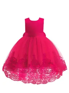 StyleCast x Revolte Embellished Applique Gown Maxi Dress