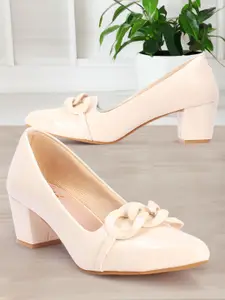 Colo Embellished Block Pumps