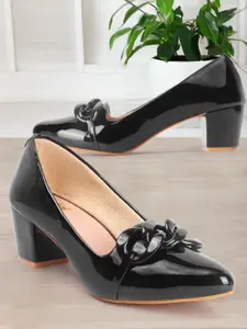 Colo Embellished Block Pumps