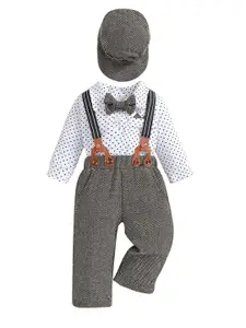 StyleCast x Revolte Boys Printed Shirt with Trousers