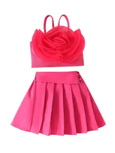 StyleCast x Revolte Girls Top with Skirt