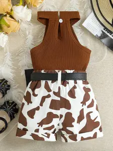 StyleCast x Revolte Girls Top with Shorts