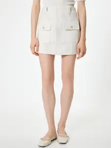 Koton A-Line Straight Mini Skirt