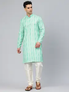 Majestic Man Men Embroidered Sequinned Kurta