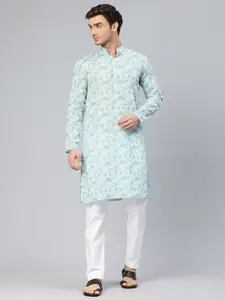 Majestic Man Men Printed Pure Cotton Kurta