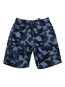 Gini and Jony Boys Camouflage Printed Shorts