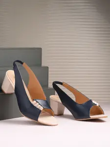 KARADDI Blue Confortable & Lightweight Heels