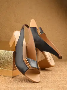 KARADDI Brown Confortable & Lightweight Heels