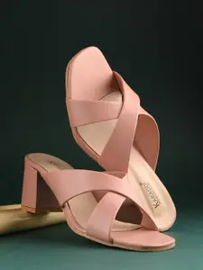 KARADDI Pink Confortable & Lightweight Heels