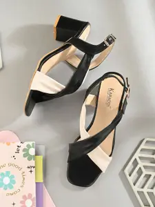 KARADDI Black Confortable & Lightweight Heels