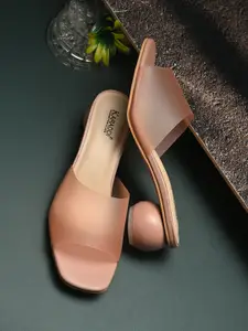 KARADDI Pink Confortable & Lightweight Heels