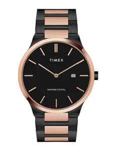 Timex Men Dial & Stainless Steel Bracelet Style Straps Analogue Watch TWEG23601-JIT