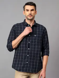 Cantabil Men Comfort Opaque Checked Casual Shirt