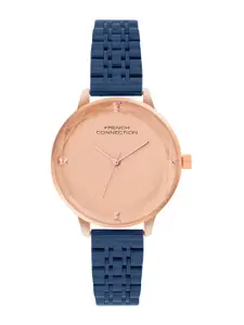 French Connection Women Dial & Stainless Steel Straps Analogue Watch FCN0100UM
