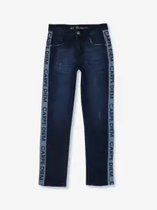 Gini and Jony Boys Slim Fit Mildly Distressed Jeans