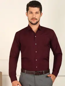 FUBAR Men Slim Fit Opaque Printed Formal Shirt