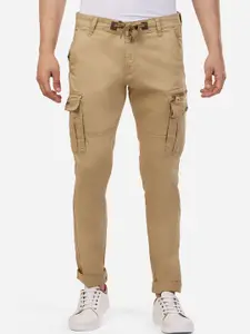 beevee Men Mid-Rise Cargo Pants