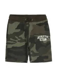 Provogue Boys Camouflage Printed Outdoor Shorts