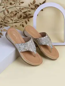 Metro Women Embellished Open Toe Sandals