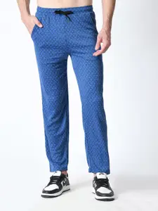 BAESD Men Dry Fit Printed Track Pants